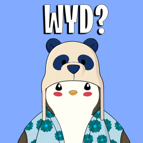 Whats Up Flirt GIF by Pudgy Penguins