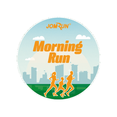 Run Sticker by Jomrun.official