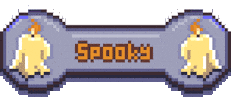 Pixel Halloween Sticker