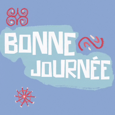 Good Morning Bonjour GIF