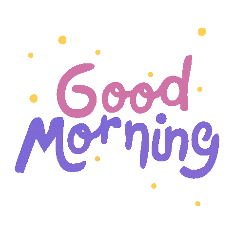Good Morning Sticker by MCD Studio for iOS & Android | GIPHY