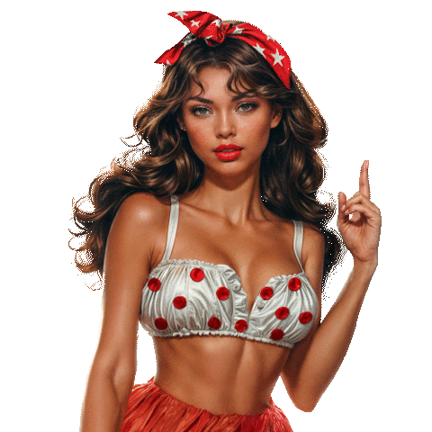 PIN-UP Sticker