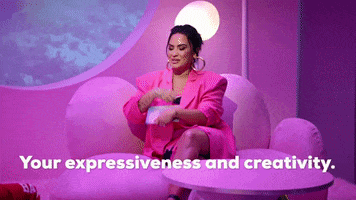 Demi Lovato Expression GIF by The Roku Channel