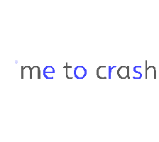 Fly Crash Sticker
