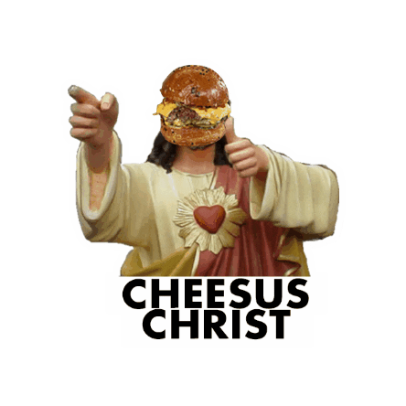 Holy Burger Co Sticker