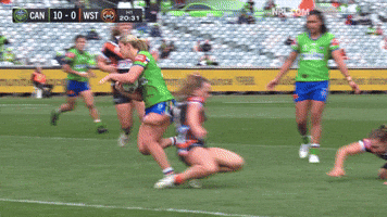 Womens Rugby League Nrl GIF by Canberra Raiders