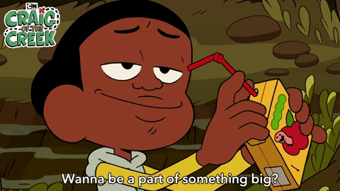 Apart of Something Big | Craig of the Creek - GIPHY Clips Apart of Something Big | Craig of the Creek - GIPHY Clips
