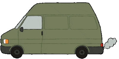 On The Road Car Sticker