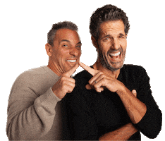 Sebastian Maniscalco Comedy Sticker by The Pete and Sebastian Show
