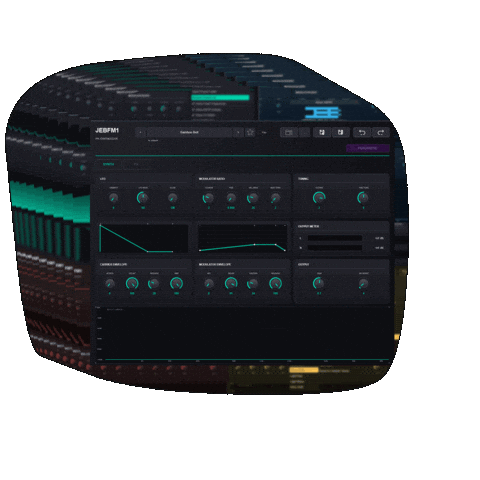 Synth Plugins Sticker by jebjosh