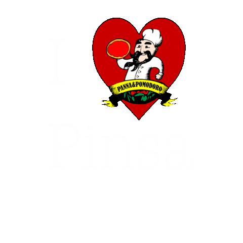Pinsa Sticker by Panna & Pomodoro