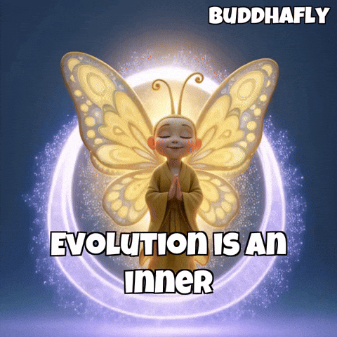 Butterfly Evolving GIF by BuddhaFlyJourney