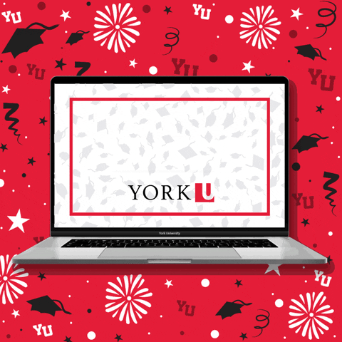 Congrats Laptop GIF by York University