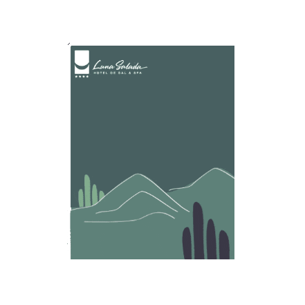 Luna Salada Hotel de Sal & Spa Sticker