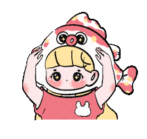 Happy Girl Sticker