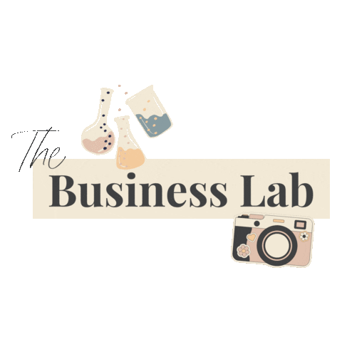 Business Lab Sticker by Cameron Goff