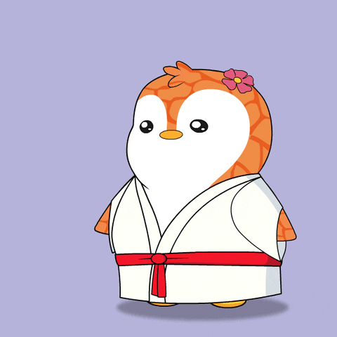 Martial Arts Fight GIF by Pudgy Penguins