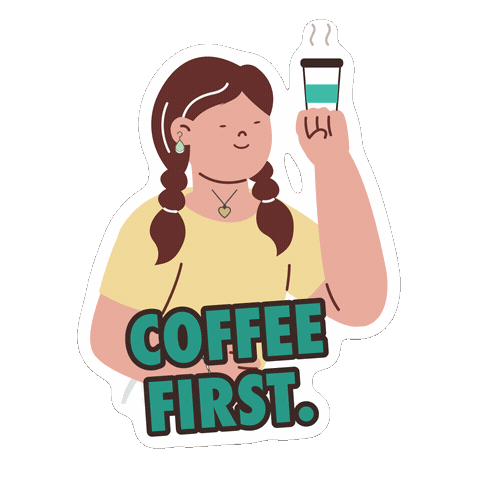 Coffee Sticker