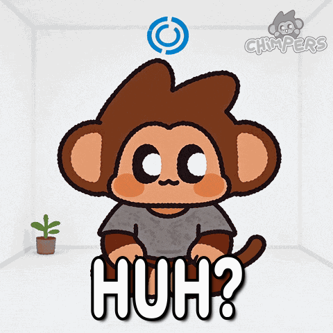 Excuse Me What GIF by Chimpers