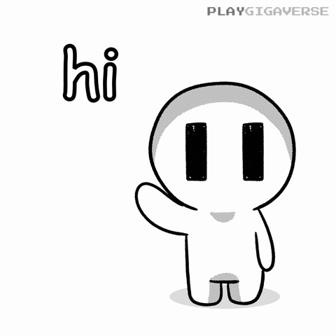 Animation Hello GIF by Playgigaverse