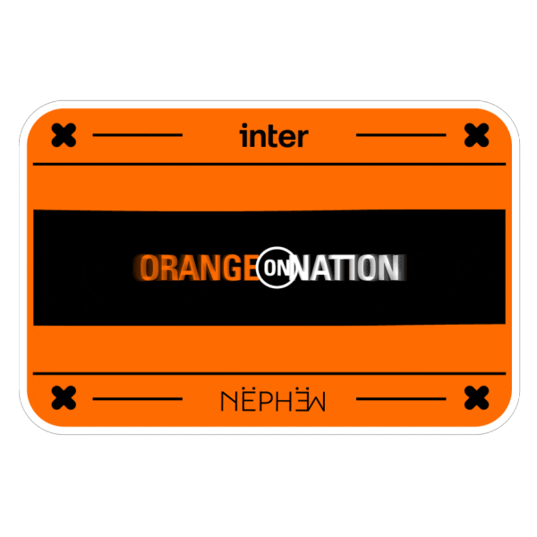 Orangenation Sticker by Banco Inter