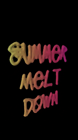 Summer Melting GIF by Samantha Jean