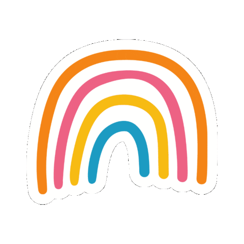 Rainbow Sticker by Mighty Millie Foundation
