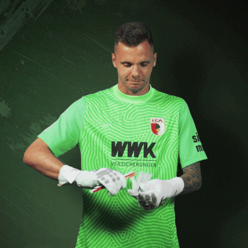 Keeper Measure GIF by FC Augsburg 1907