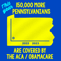 This Year 150,000 More Pennsylvanians Are Covered by the ACA / Obamacare