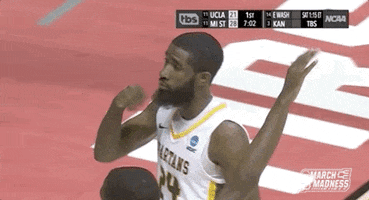 College Basketball Kiss GIF by NCAA March Madness