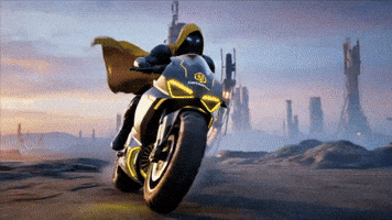 To The Moon Bike GIF by CaptainBNB