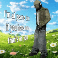 Peace Nohate GIF