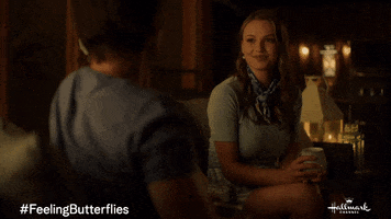 Emily Smiling GIF by Hallmark Channel