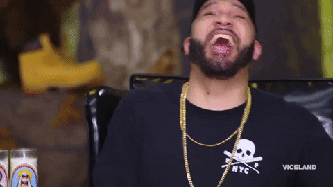 Giphy - lmao lol GIF by Desus & Mero