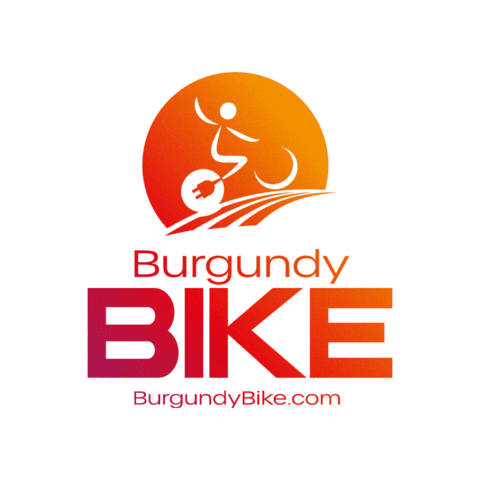 Burgundy Bike Sticker