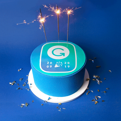 Stop Motion Birthday GIF