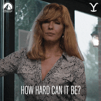 How Hard Can It Be Paramount Network GIF by Yellowstone
