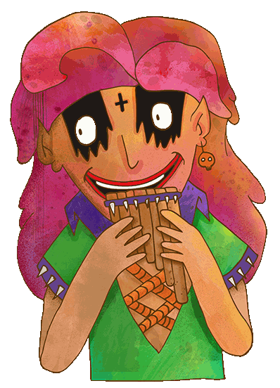 Elf Rock Out Sticker