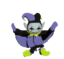 Jevil Deltarune Sticker