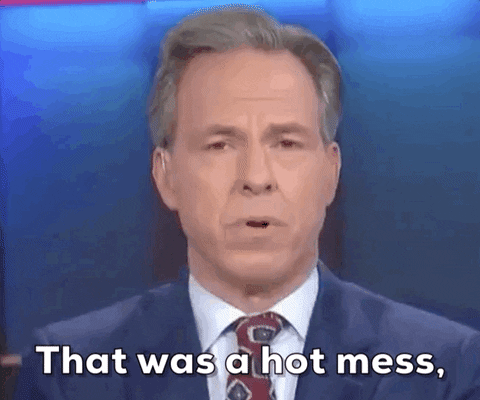 Hot Mess Trainwreck GIF by GIPHY News
