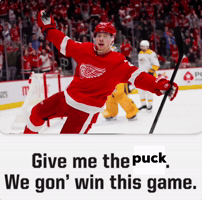 Red Wings Puck GIF