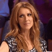 celine dion yes GIF