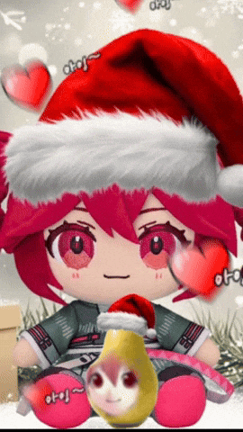 Kasane Teto Christmas Miku GIF
