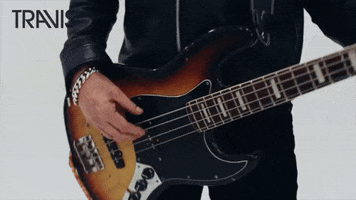 Bass Guitar Band GIF by Travis