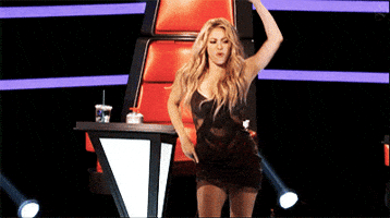 the voice dancing GIF