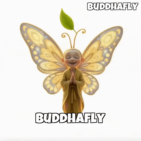 Let Go Peace GIF by BuddhaFlyJourney