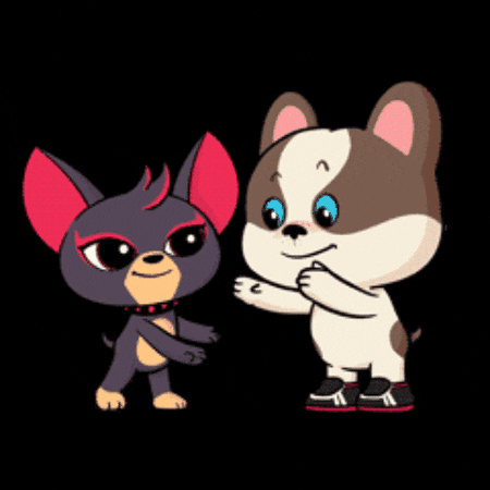 High Five Fun GIF by UpStudiosWorld