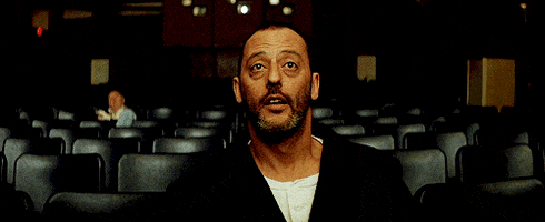 watching leon the professional GIF
