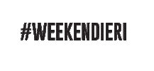 Weekend Sticker by Comeinunafavola
