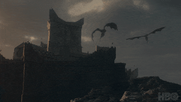 Dragons Flying GIF by Game of Thrones